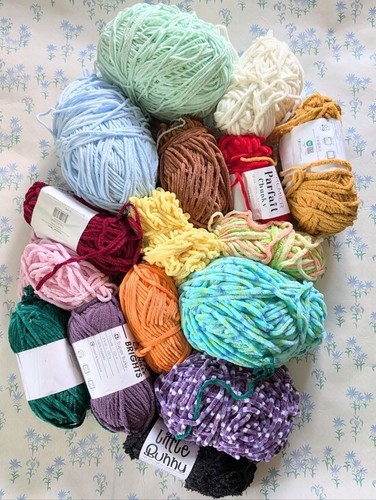 Group chenille and blanket - chenille,