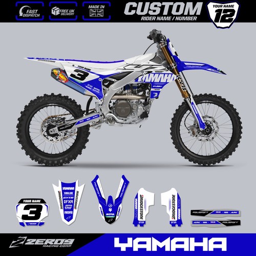Yamaha motocross graphics - motocross,