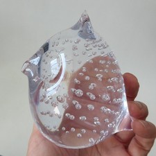 Art glass crystal owl