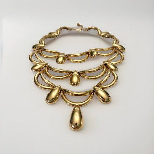 Vintage napier gold tone - gold,