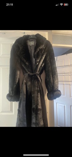 Dennis basso faux fur coat - dennis,