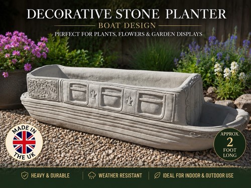 Garden canal narrowboa large - garden,