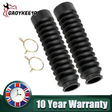 Motorcycle Front Fork Gaiters Rubber Gator Boots Fork Cover Shock Dust Boots