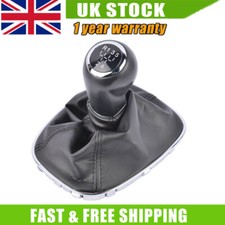 For Vauxhall Corsa E Adam Gear Stick Shift Knob & Gaiter Boot 5 Speed 55496814