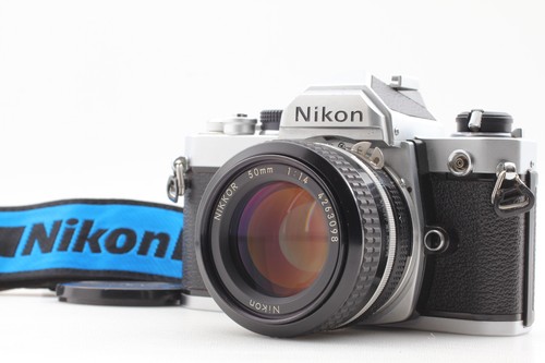 Near mint nikon fm silver - fm,