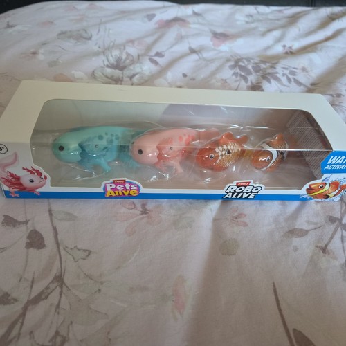 Pets alive robo axolotl and - pets,