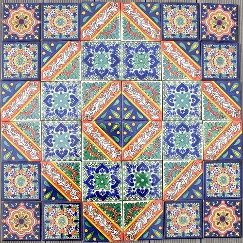 Mexican tiles zocalo - zocalo,