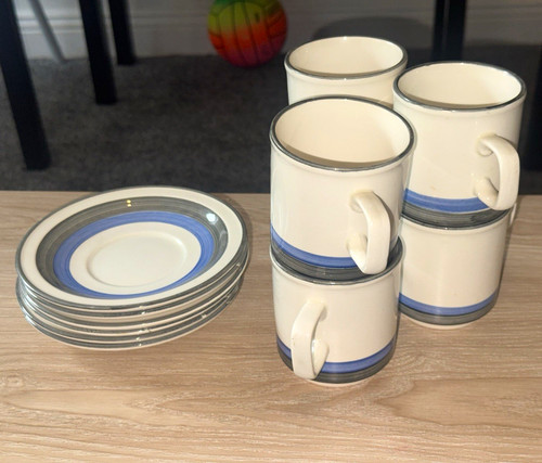 Set ceramic coffee mugs - ceramic,