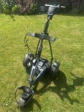 Powakaddy FW7s EBS Trolley 18-Hole Lithium + Winter Wheels, Bag & Brolly Holder