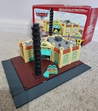 RARE! Disney Pixar Cars Radiator Springs Luigis Casa Della Tires Playset BOXED