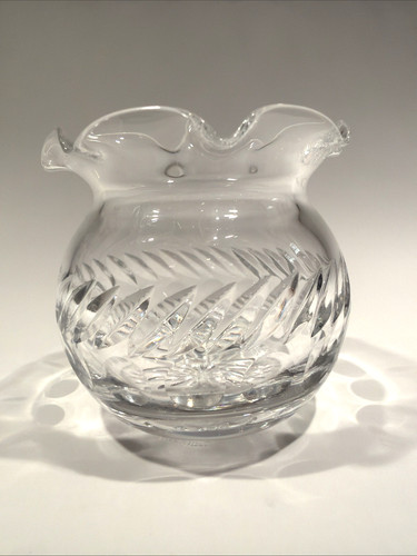 Vintage edinburgh crystal - edinburgh, wavy