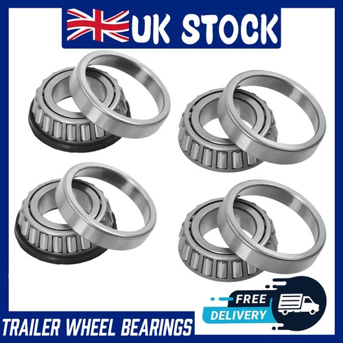 Trailer wheel bearings 2 - 4x, (2