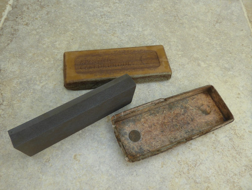 Vintage carborundum sharpening - vintage,