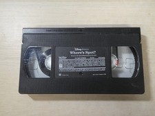 Disney Wheres Spot VHS Tape