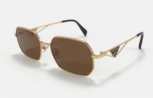 Prada sunglasses gold frame - prada,