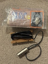 Vintage Radio Shack Realistic Tie Clip Electret Condenser Microphone Mic 