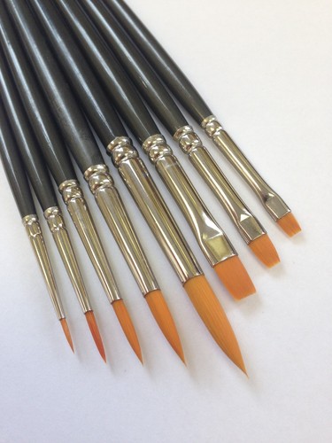 Model painting brushes - painting,