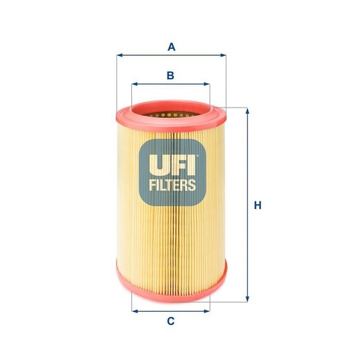 Ufi air filter insert fits - filter,