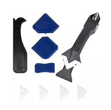5 in 1 Silicone Sealant Remover Tool Kit Set Scraper Caulking Mould Removal DIY·