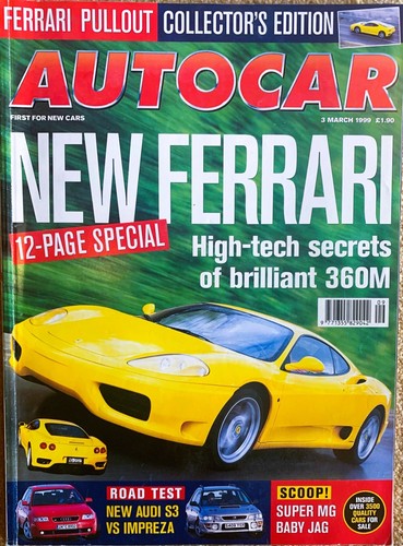 Autocar magazine mar - 03-mar-99,