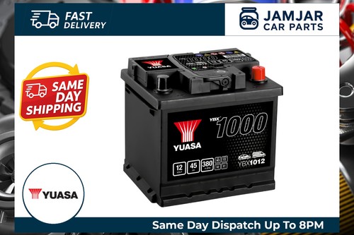 Yuasa car battery 12v - yuasa, 45ah