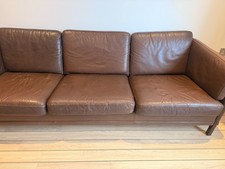 Danish Style 3 Seater Leather