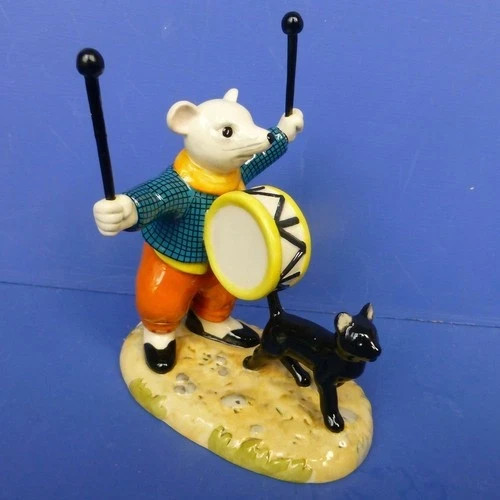 Banging his drum - on,