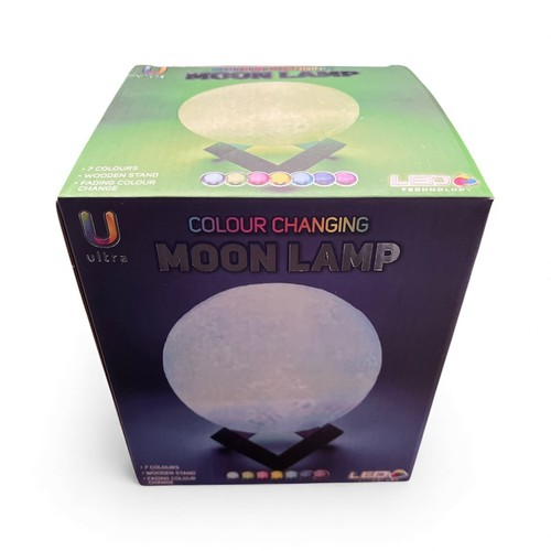 Moon lamp night light led - lamp, light-led