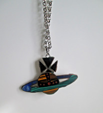 new never worn rare vivienne westwood choker/necklace 2d. enamelled.