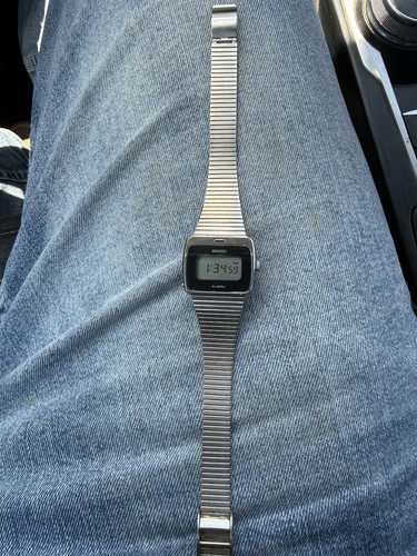 Vintage seiko b122 4010 lcd - vintage,