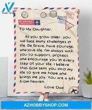 To My Daughter Blanket Even