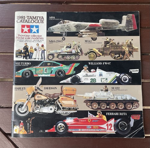 Tamiya model catalogue 1981 - tamiya,