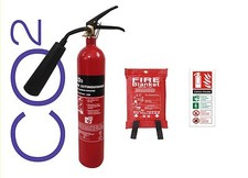 NEW 2 KG CO2 FIRE EXTINGUISHER