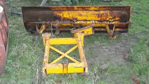 Bunce snow plough pusher - snow,