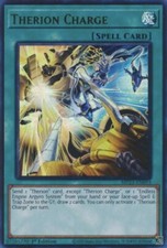 MP23-EN093 Therion Charge Ultra Rare 1st Edition YuGiOh! Card