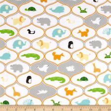 Riley Blake Little Ark Designer Fabric C3831 Orange 100% Cotton Fat Quarter Plus