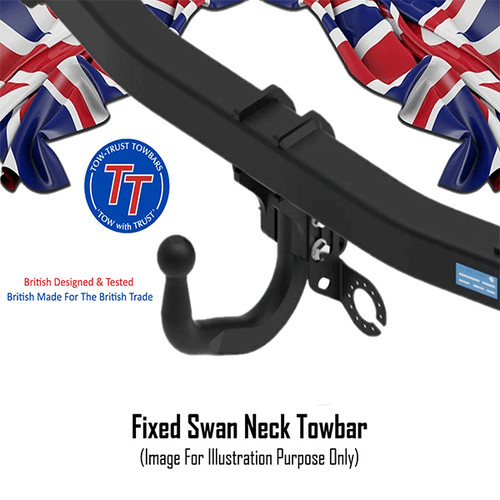 Tow trust fixed swan neck - fixed,