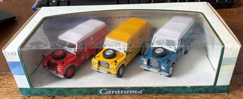 Cararama landrovers boxed set - cararama,
