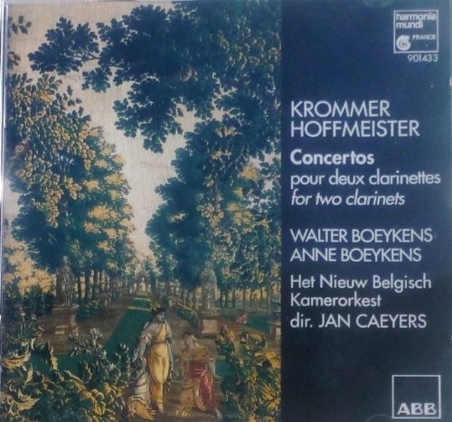 Krommer hoffmeister clarinet - -,