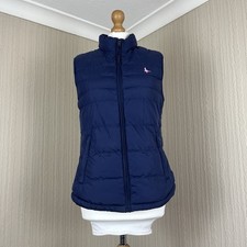 Jack Wills Navy Blue Puffer Gilet Vest Size 12 UK Quilted Sleeveless Jacket