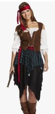 Henbrandt womens pirate fancy dress costume One Size