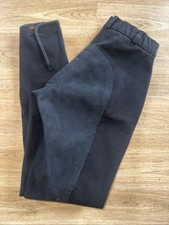 Derby House Black Full Suede Seat Ladies 24” Breeches