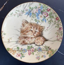 Decorative Plate Cat Nap Royal