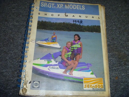 1992 sea doo bombardier - sea-doo,