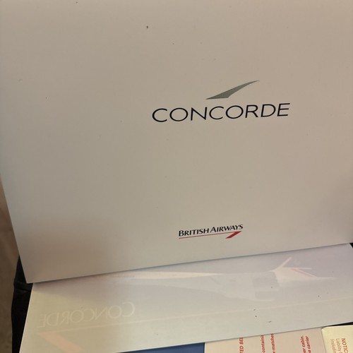Concorde memorabilia booklet - concorde,