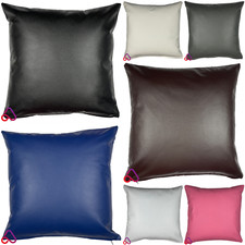 PVC Faux Leather Cushion Cover