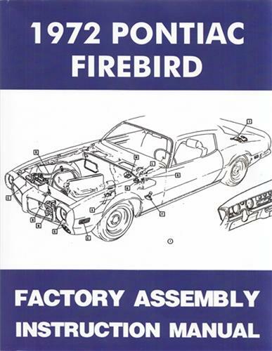 1972 pontiac firebird factory - firebird,