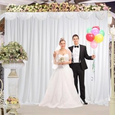 3M X 3M White Stage Wedding