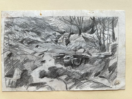 Kyffin williams pencil - kyffin, williams,