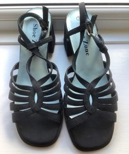 Ladies Black Sandals - Size 3